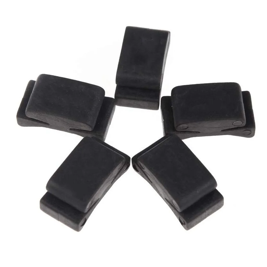 Guitar Accessories Black Rubber Pick Holder For Guitar Ukulele Fix On Headstock Firmly Holders