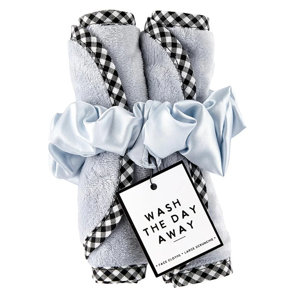 Custom Logo Facial Cloth Towel Scrunchies for Makeup & Skincare for Face Washing Beauty Personal Care Product
