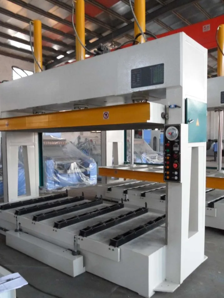 MJ80T hydraulic wood pressing machine cold press machine for plywood and door making