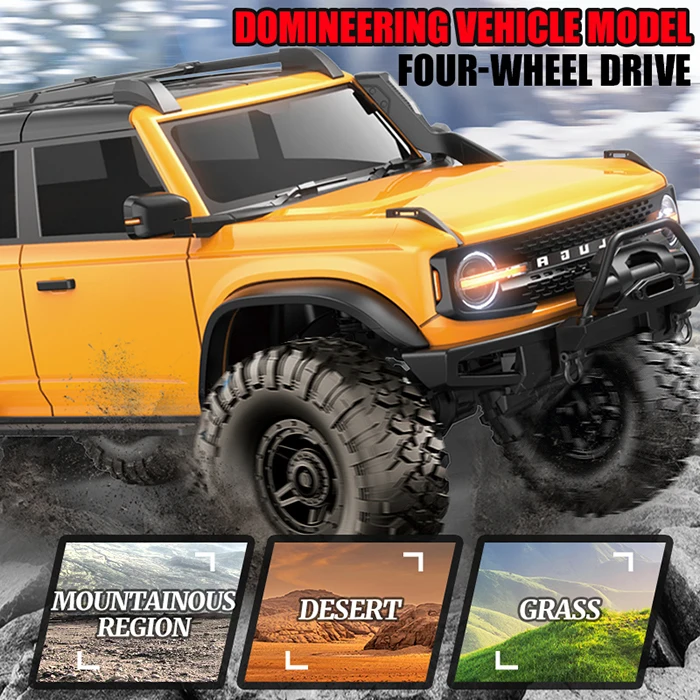 4wd 1/10 Rc Truck Climbing Crawler High-Speed Cars Remote Control Truck Climbing Vehicle Rc Off-Road Car