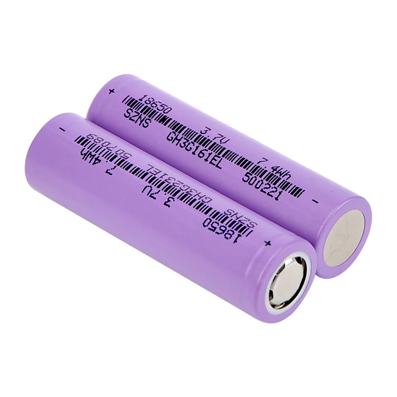 
KC High Capacity 2000mAh 3.7v 2.0A 18650 Battery Rechargeable li-ion battrey lithium ion battery cells 