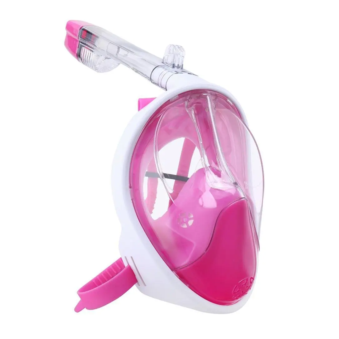 OEM ODM Snorkeling mask scuba diving Dry Snorkel Swim Mask with Underwater Camera Mount 180 Degree View Full Face Diving Mask