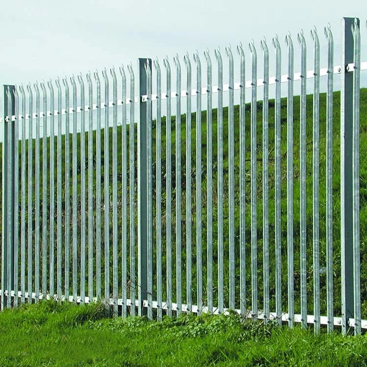 Fence panels aluminium newly design black aluminum fence 75 type aluminum profile fence