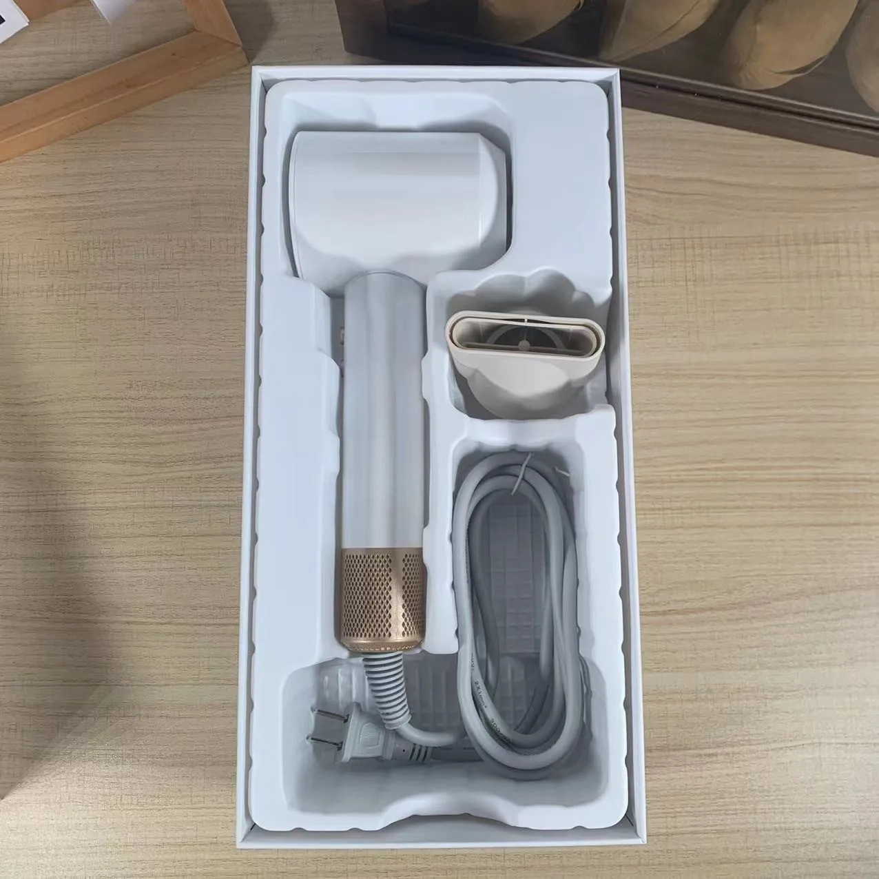 Custom Professional Salon Hair Dryer Lightweight Turbo BLDC Brushless Hair Blower Negative Ionic Brush Set Foldable Travel