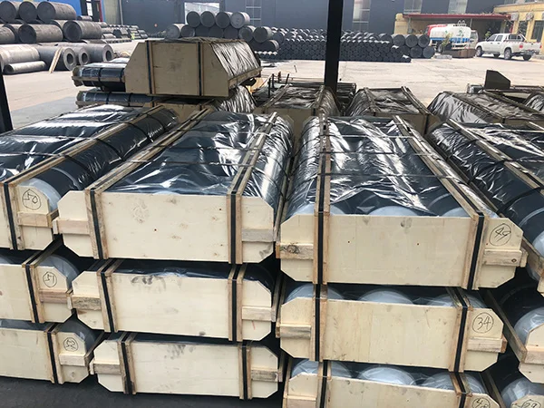 Carbon products Handan manufacturer Graphite Electrodes of various sizes for steel making