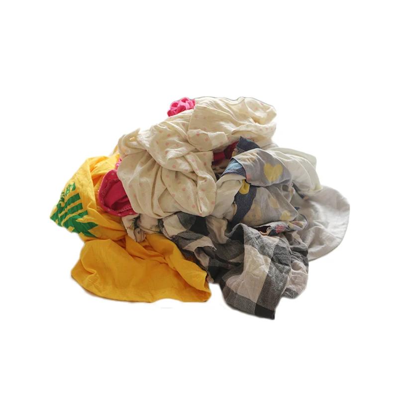 2022 Australia Brisbane hot selling dark color t-shirt rags wiping for sale used clothing Industrial rags 10kg bale