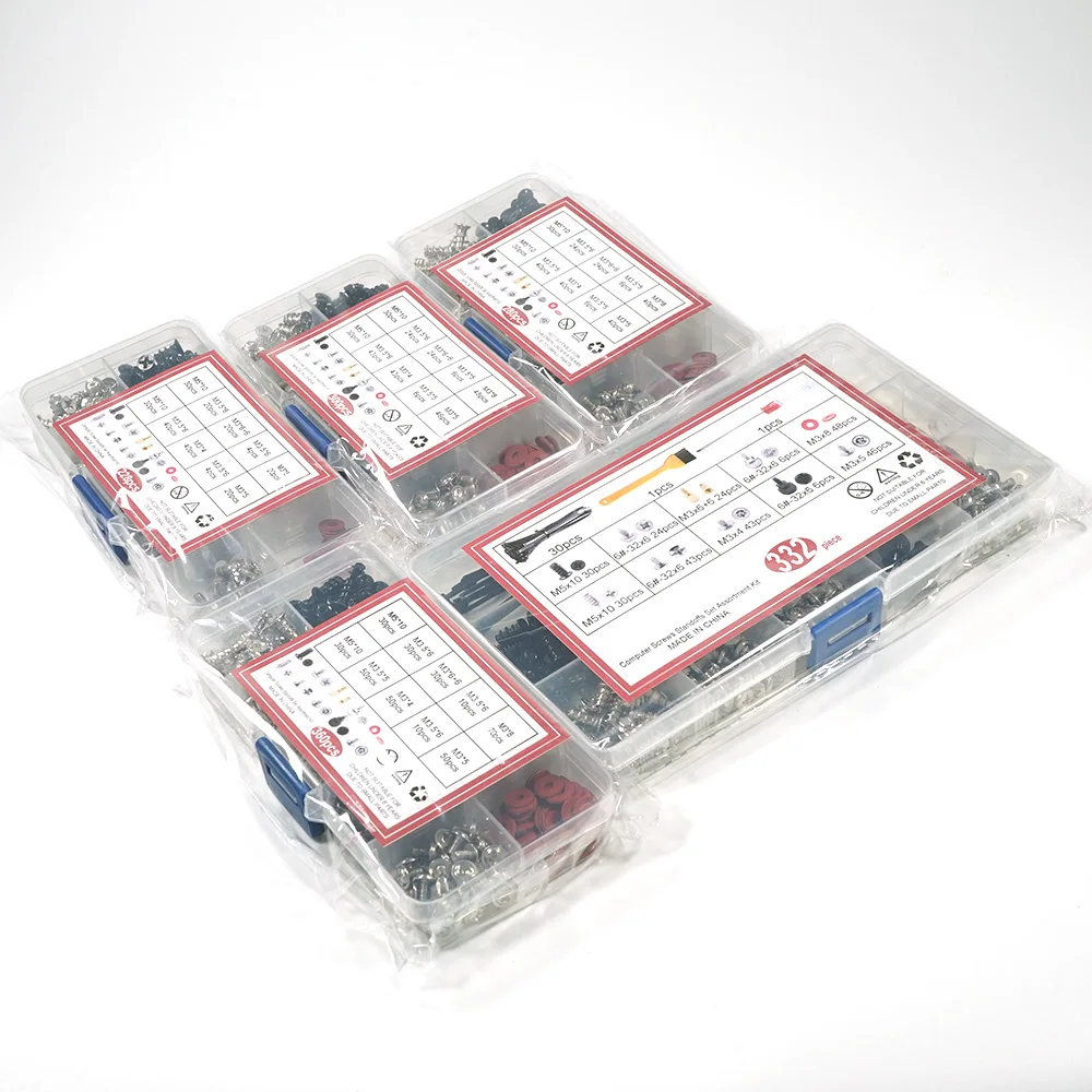 PC Computer Screws Standoffs Set Kit and M3 Standoff and Screw for M3 Drives for Computer Case SSD Motherboard Fan Power Graph