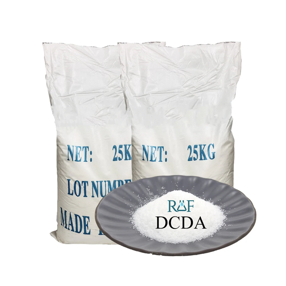 Textile Dyeing Factory China Manufacturer Coagulant Dicyandiamide Dicy Dcda 99.5
