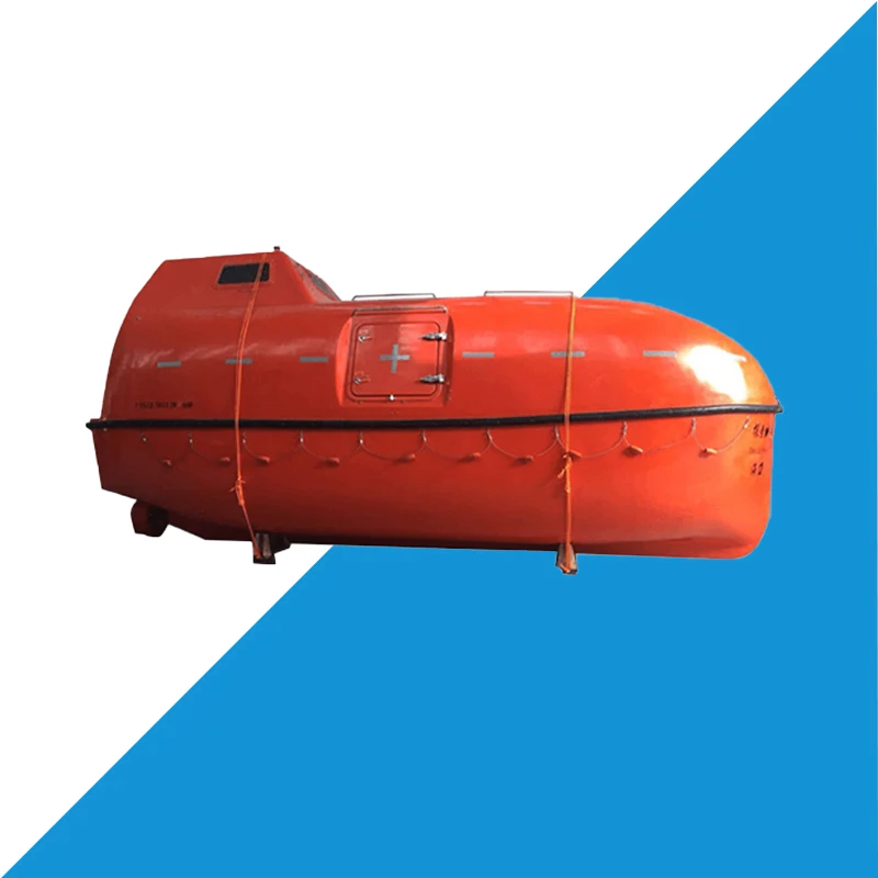 Hot Selling Fire Resistant and Cargo Version Fiberglass Fully Enclosed Lifeboat
