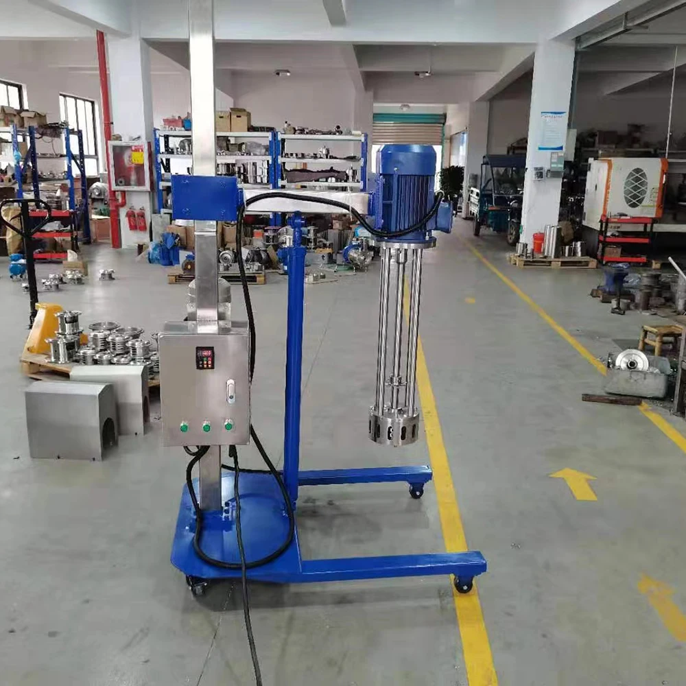 SS304/316L homogenizer batch mixer high shear dispersing emulsifier mixer