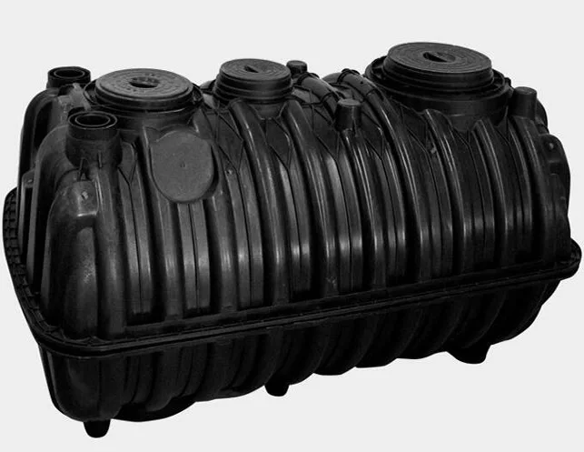 HDPE 3 камеры аэробный унитаз септик