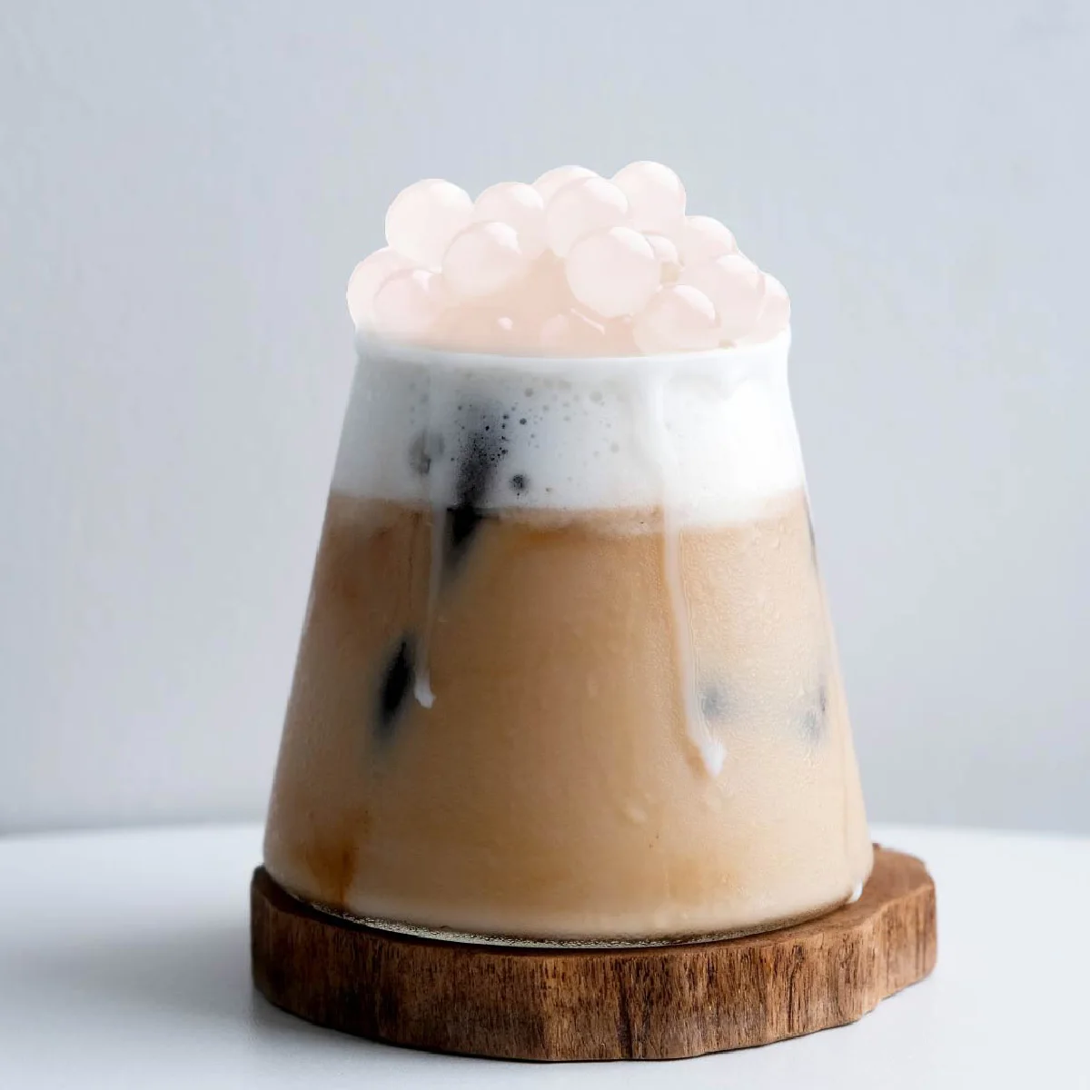 Lychee Popping Boba bubble tea pearls