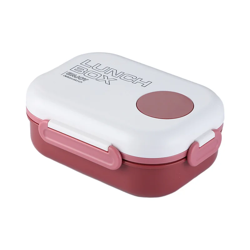 Hot sale portable bento box Microwave Safe 3 compartment plastic lunch box leakproof BPA Free food containers