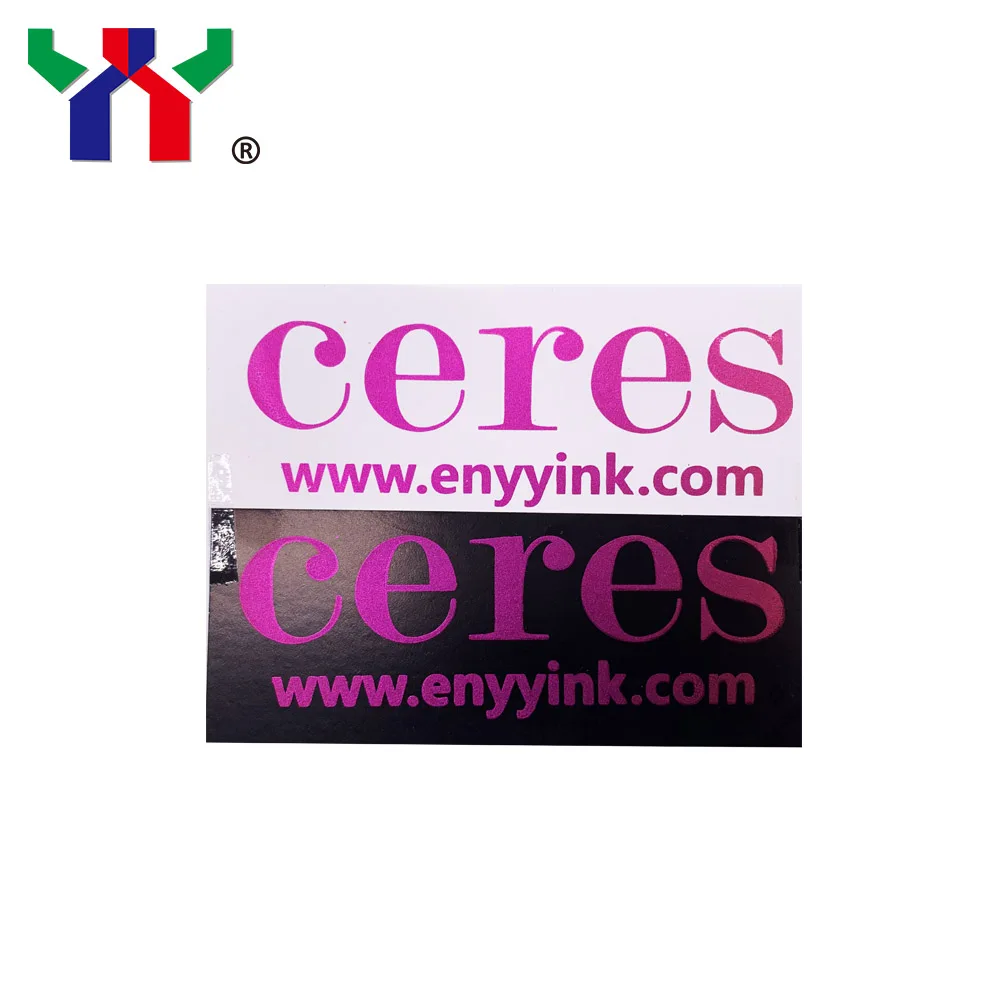 Ceres Screen Printing  Security Ink/Optical Variable Ink,100 g/bottle,YY 10 Pinkish Red to Green