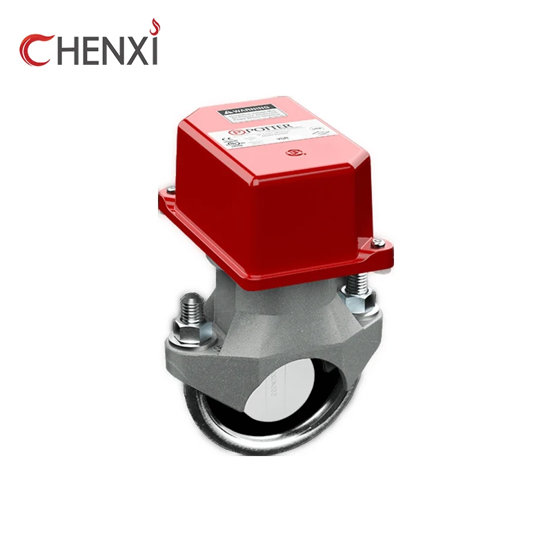 UL CE standard corrosion resistant vane type POTTER water flow indicator alarm switch with retard