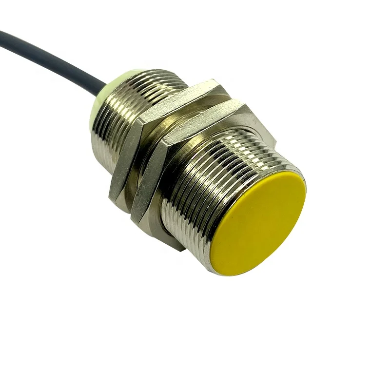 NPN NO Optical Sensor 30x30x1mm Magnetic Metal Detection 10mm Distance dc12-24v Proximity Switch
