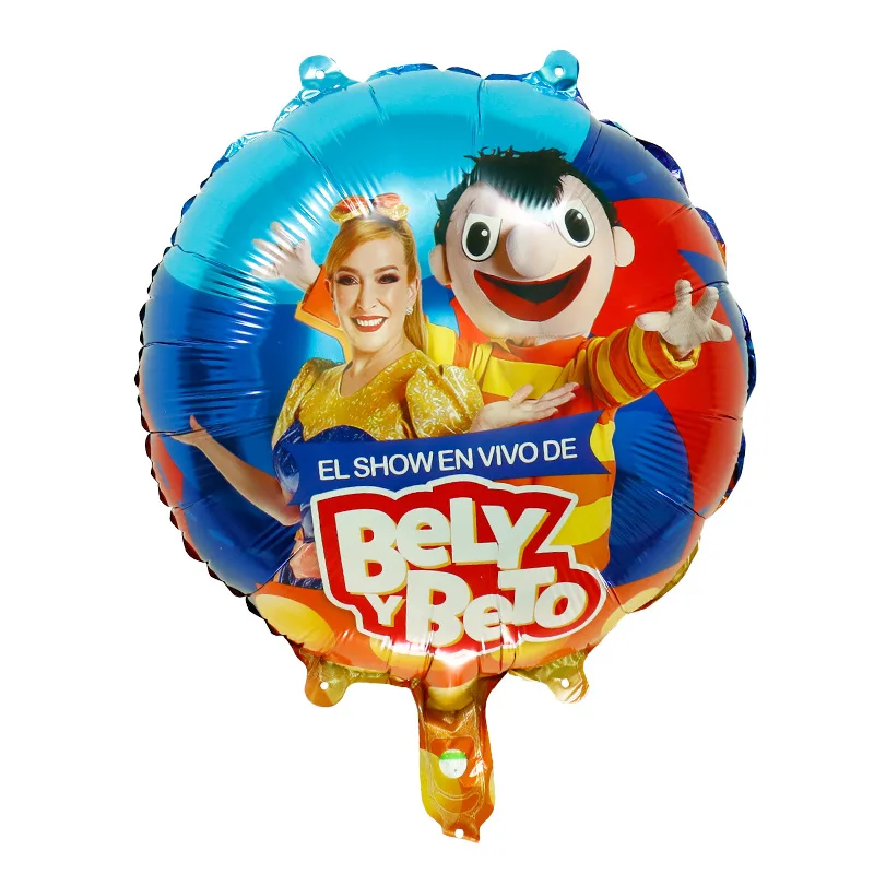 Новое поступление музыкальная тема BeLY Y belo Balloon Spanish s El Gran Show De Globos для украшения вечеринки