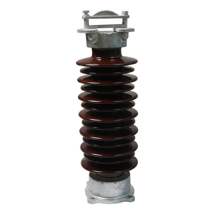 Insulator Porcelain Brown Glazed Power Transformer Bushing Insulators
