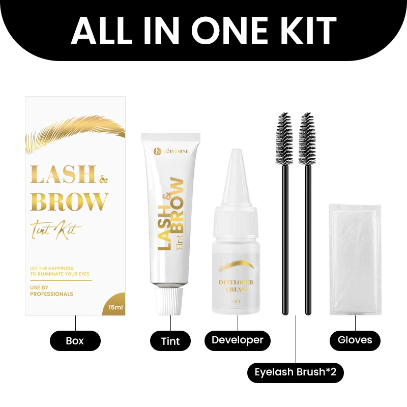 Waterproof Airbrush permanent Brows Stain Chestnut Brown Hybrid Brow Tint Liquid Eyebrow Dye Vegan Ingredient
