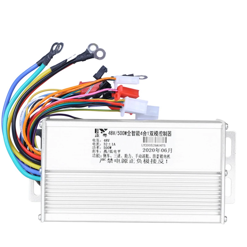 EBike Speed Motor,36V,48V Universal Brushless Controller 3-Mode Sinusoid 12 Tube Fit for Electric Scooter,ebike controller