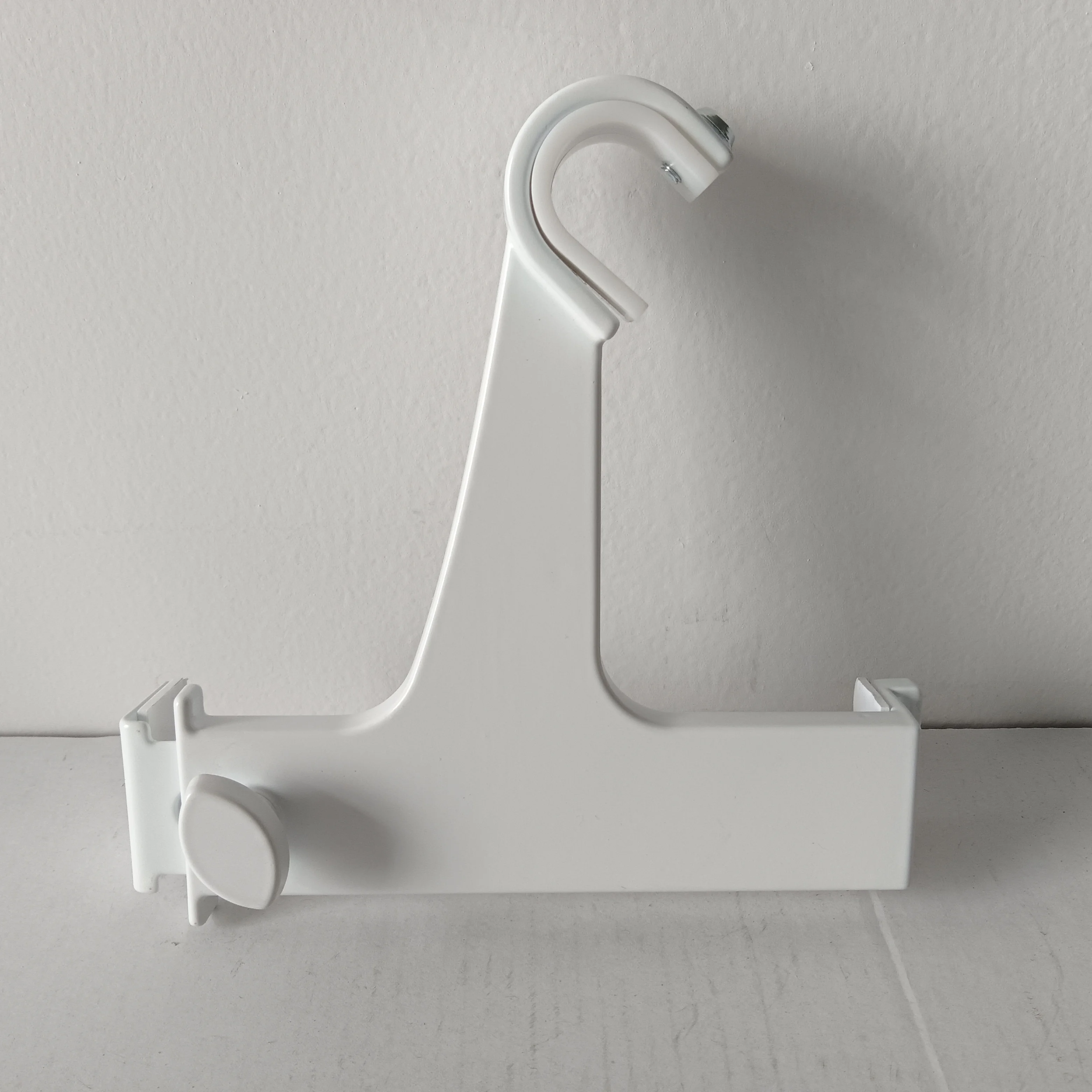 Aluminum alloy material No-punch curtain rod support curtain rod holder Adjustable curtain rod fittings