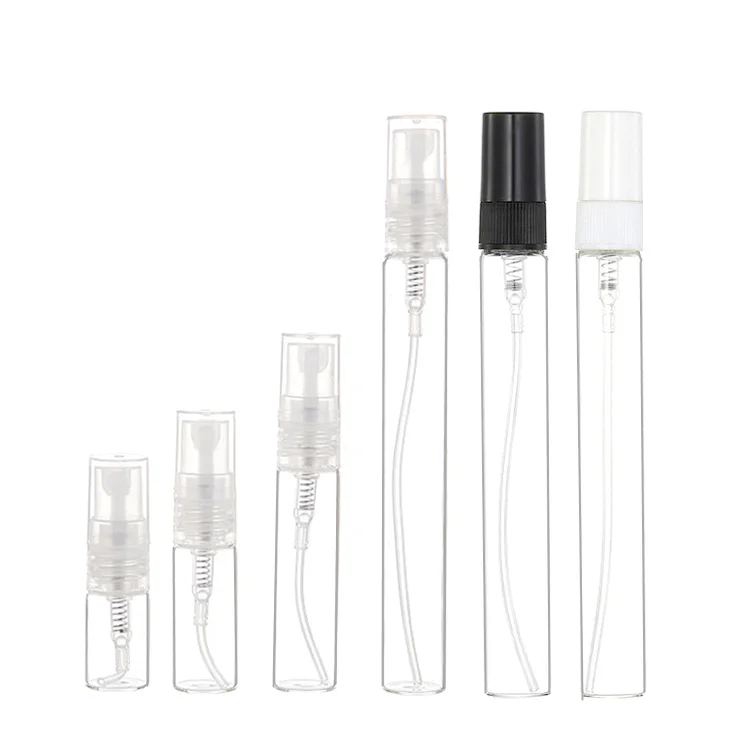 Wholesale Small Pocket 2ml 3ml 5ml 10ml Screw Type Perfume Tester Glass Bottle