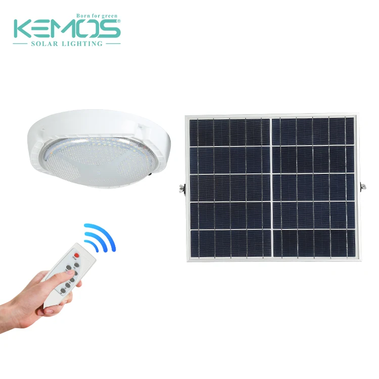 House Indoor solar Power Battery spot lamp 18w 24w 36w solar ceiling light