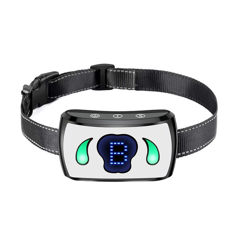 amazon top seller Pet Training Products Rechargeable and Adjustable Electric Dog Bark Shock Collar No Bark Collar for Dogs