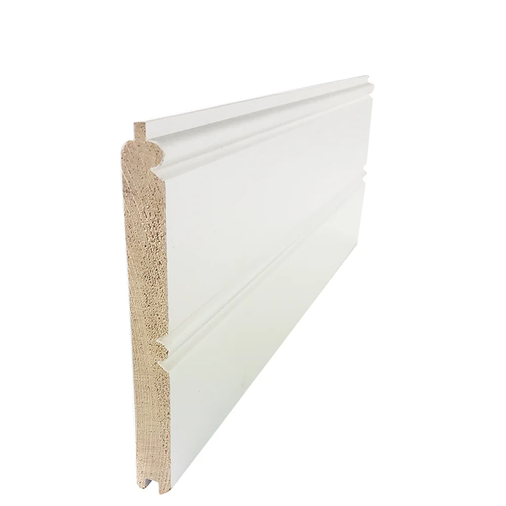 Decorative wood moulding line skirting  wooden tile trim corner