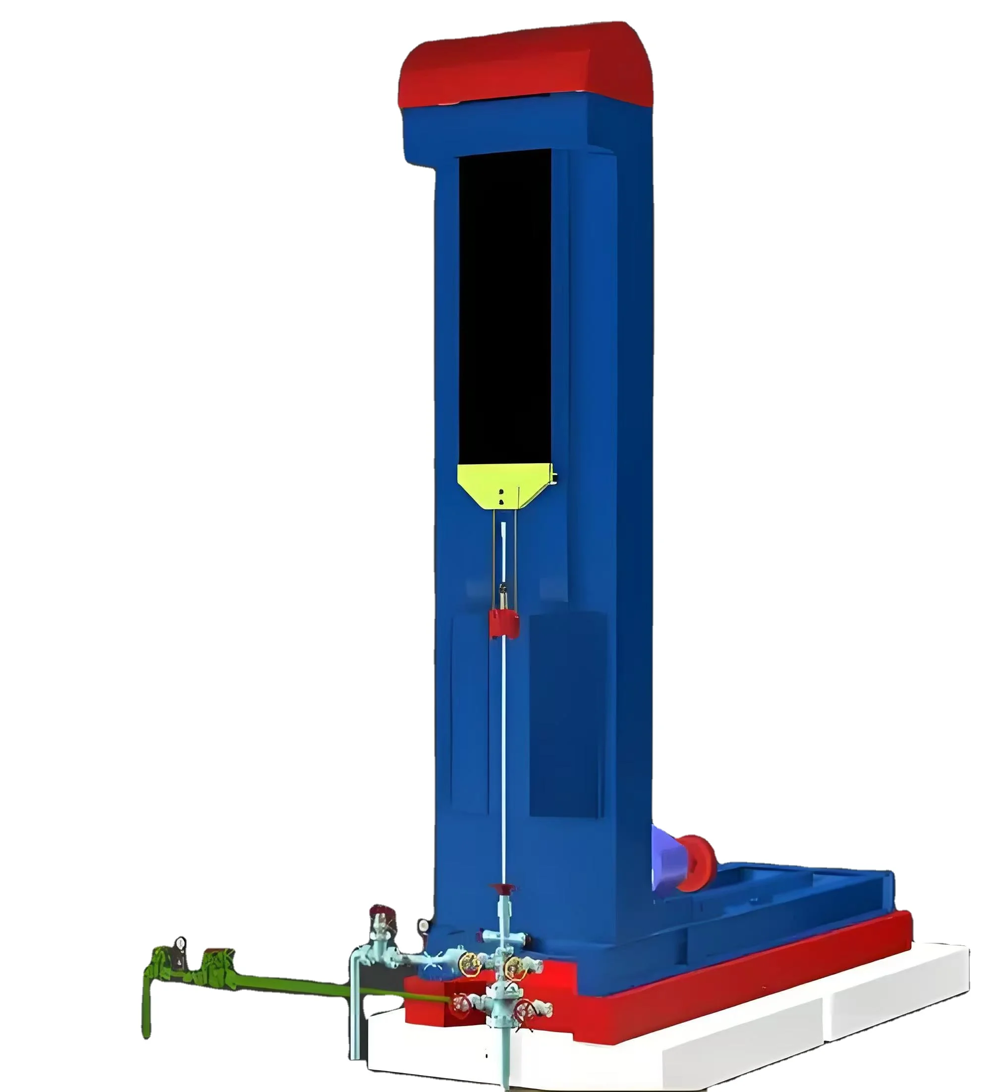 API belt pumping unit for heavy oil well production belt