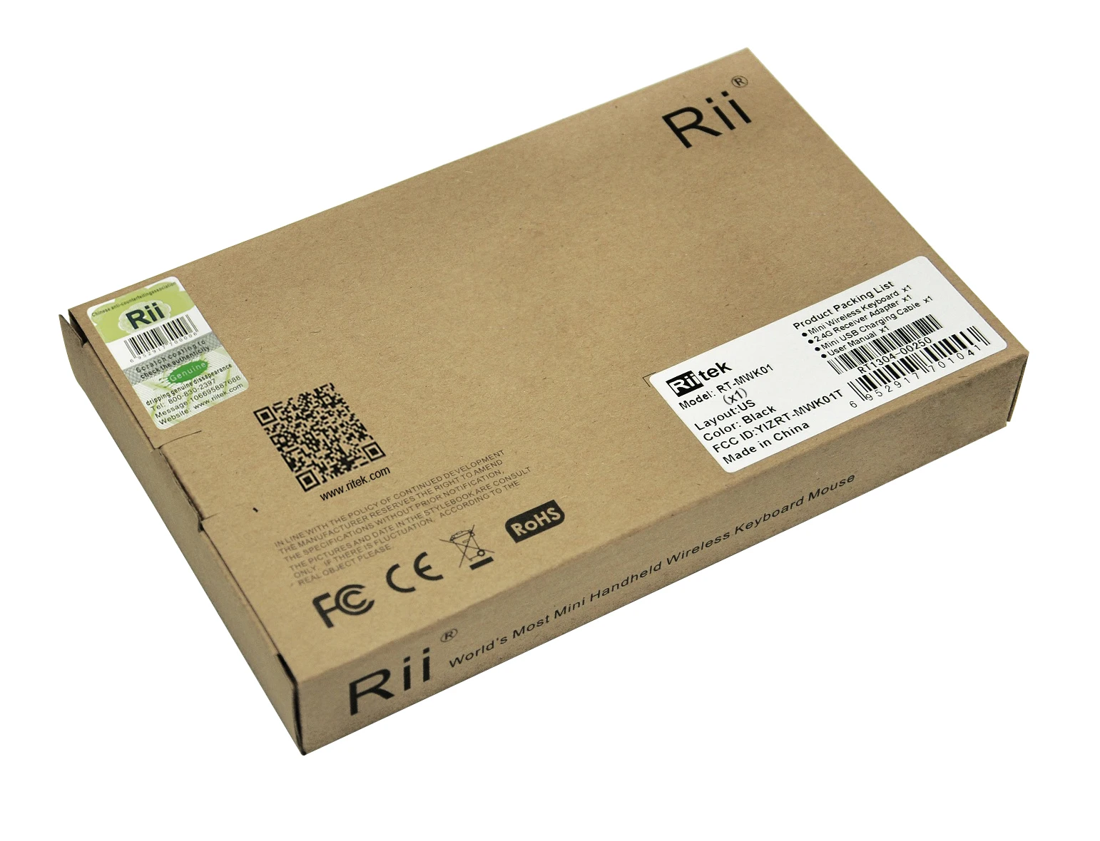 mini X1 keyboard 2.4g wireless RII X1 mini keyboard touch pad mechanical keyboard mini