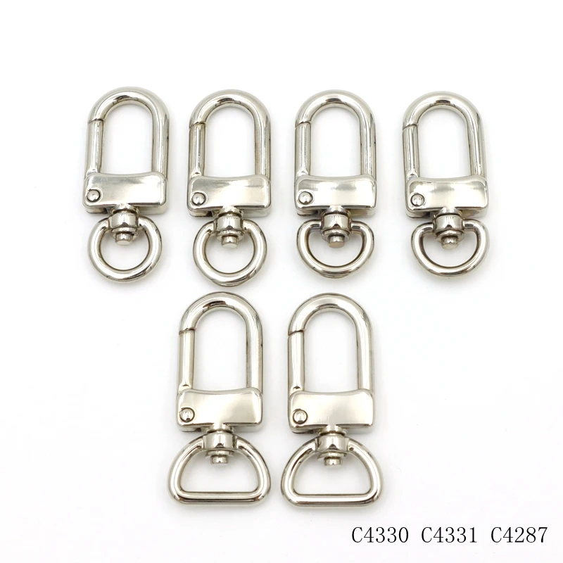 quality nickel Keychain Snap Hooks spring snap hooks swivel clasps swivel snap hook