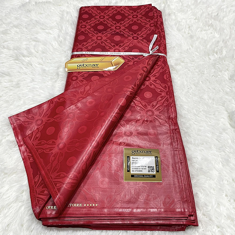 Wholesale  Fashion Dubai Bazin Riche Germany Brocade Guinea Bazin Cotton Fabric