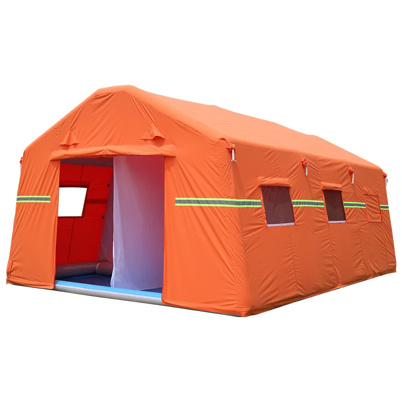 Manufacturers Customized Outdoor Inflatable Camping Tents Wilderness Survival Mobile Wind Rain Inflatable Tents