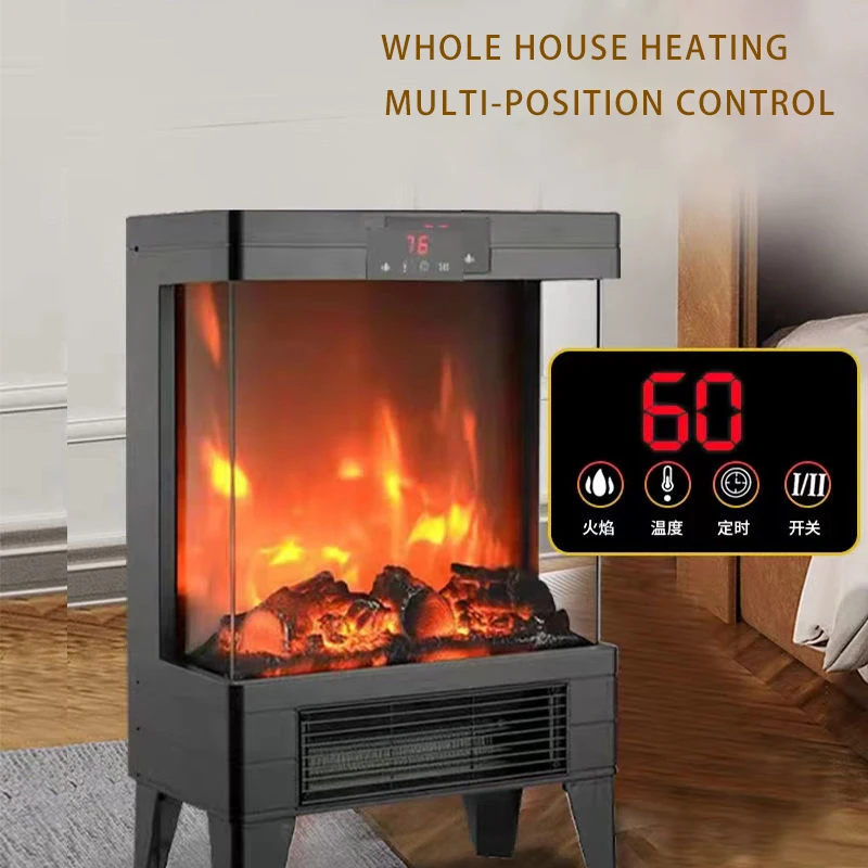Heater Air Heater top Realistic Flame Stove heater Portable Freestanding Fireplace for Home