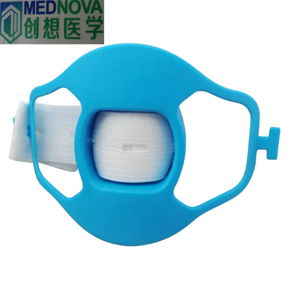 Single use Mouthpiece Bite Block with strap for endoscope