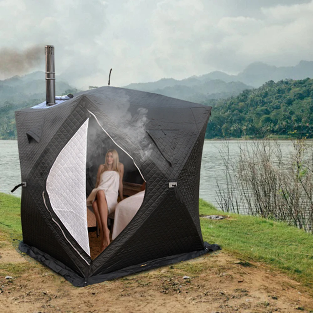 Excellent Value Camping Tent Folding Portable Sauna Tent Wind and Snow Proof Ice Fishing Tent