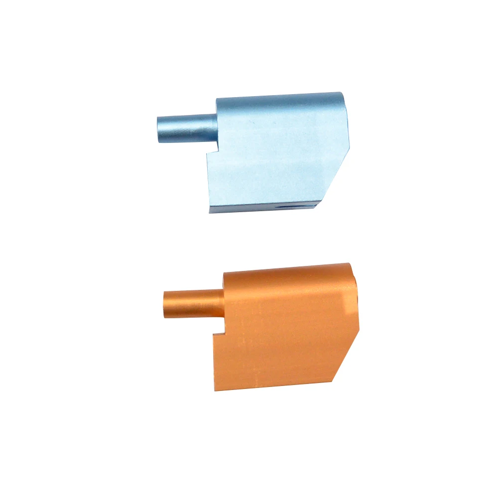 Blue anodized aluminum parts cnc machining parts for bicycle