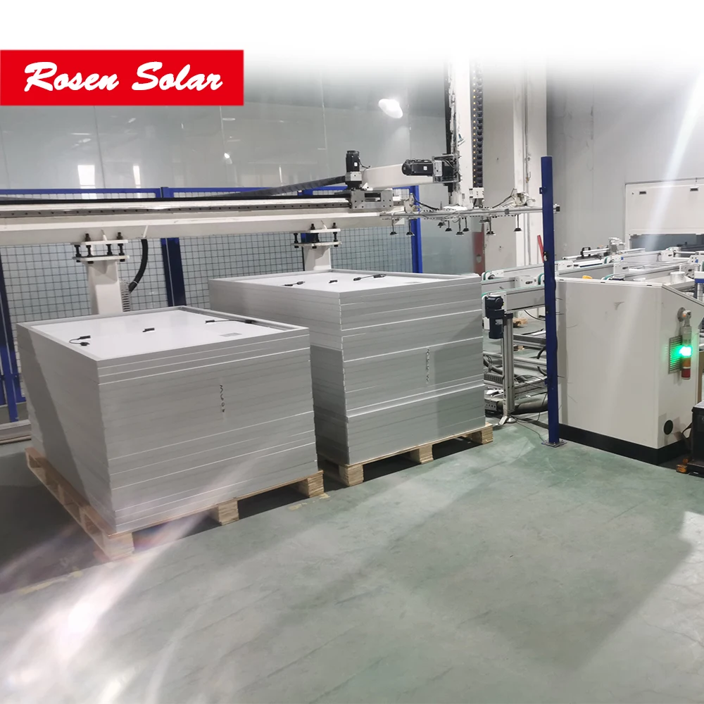  Rosen Solar Alibaba лучший поставщик 120 ячеек полуобрезанные Моно 360 Вт 380 солнечные батареи солнечная