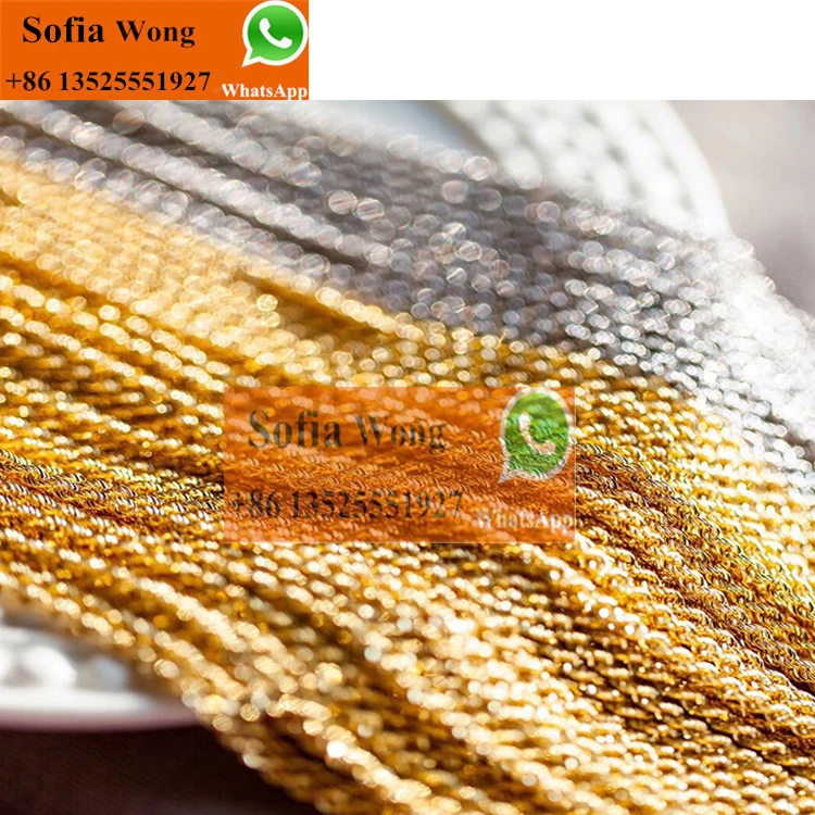 Gold chain necklace making machine automatic chain weaving equipment for jewelry