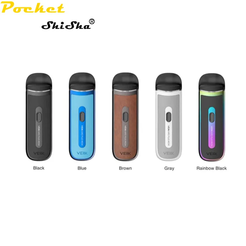Wholesale balance charging current LED light Zinc Alloy+PCTG material vape VEIIK Airo Plus Kit