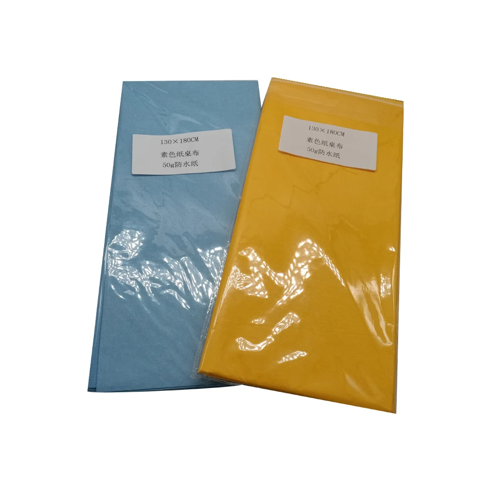 Wholesale paper tablecloth/table cover/table linens for hotel