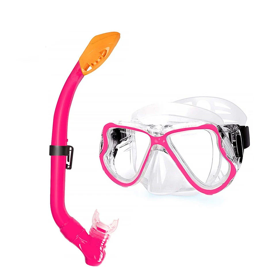 Factory Newest Anti-Leak Dry Snorkel Scuba Diving Mask Set Snorkel Set For Kids