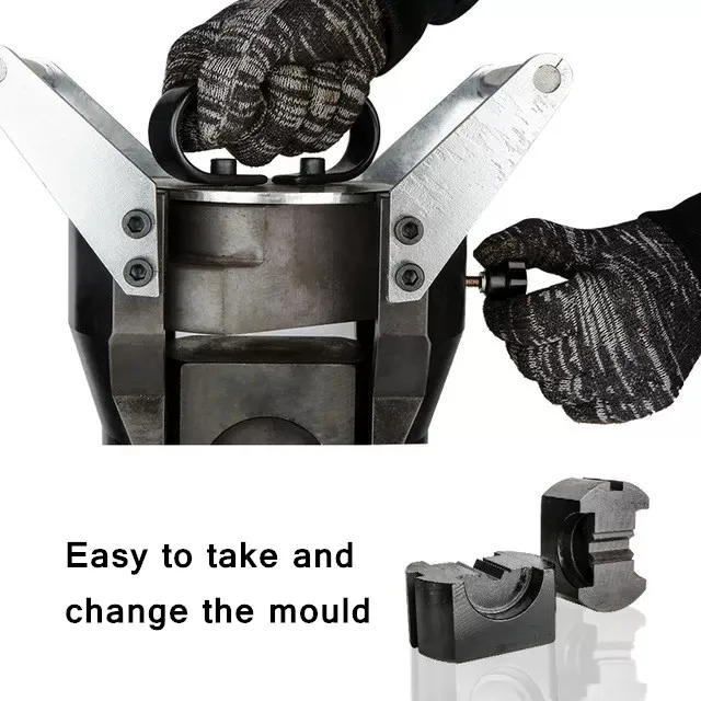 High Quality 80MPa Hydraulic Compression Crimping Head 100 Tons