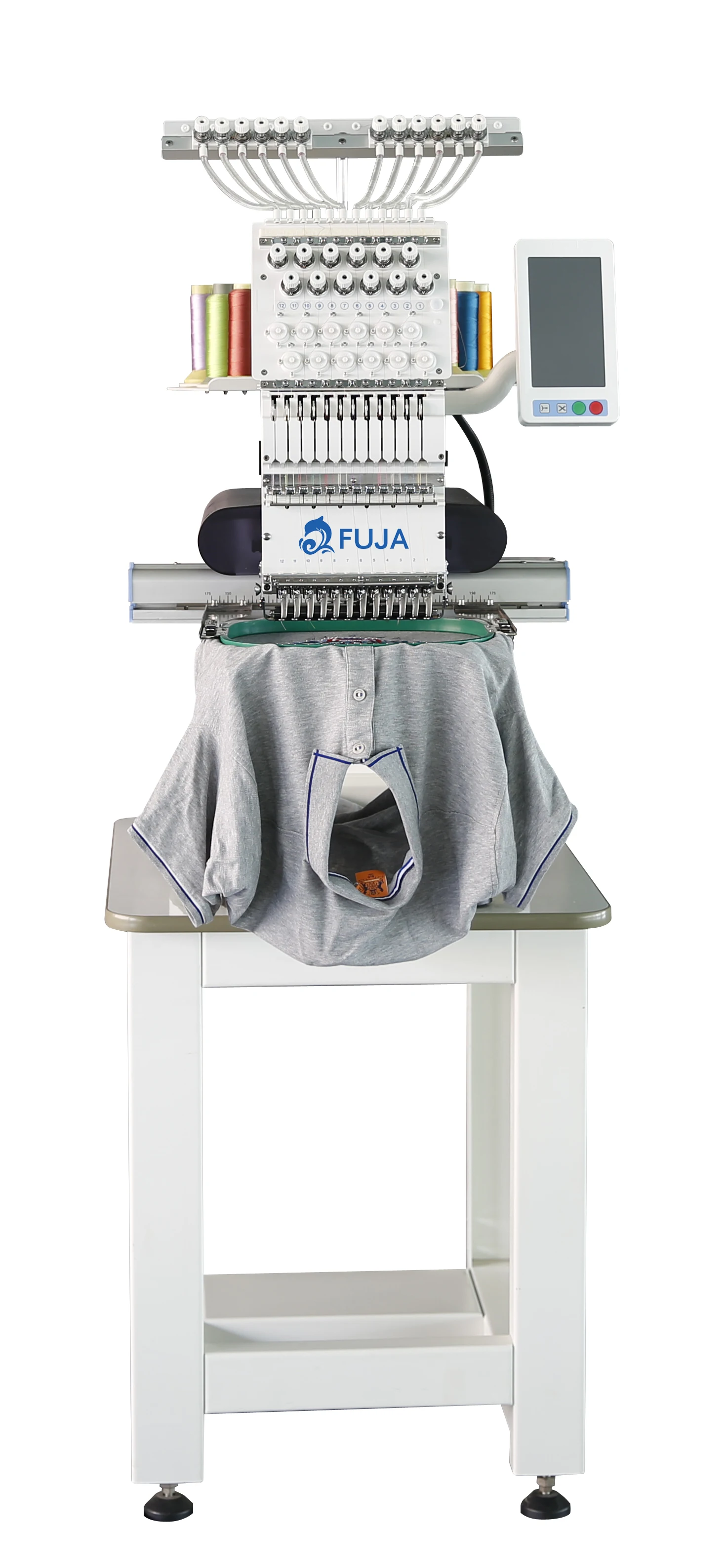 Single Head Embroidery Machine Available In All Sizes Hat Computerized 3D Embroidery