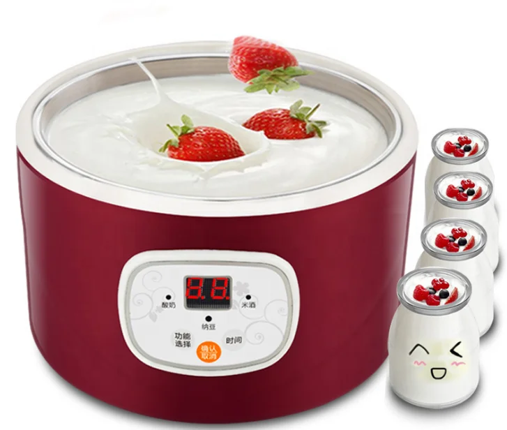 
Commercial With Jar Electric High Quality Mini Yogurt Makers Portable Home Industrial Automatic Machine Yogurt Makers 