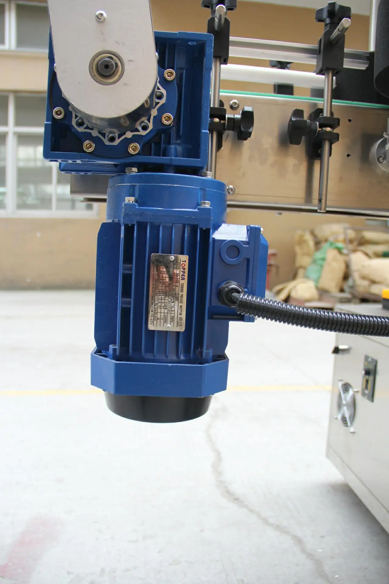 bucket labeling machine manual automatic double-sided labeling machine