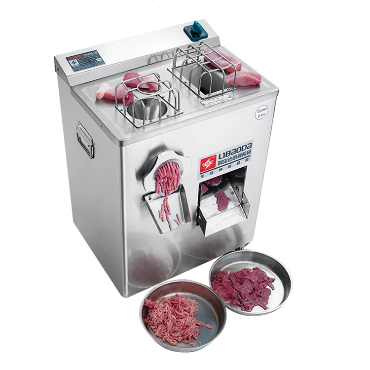
Restaurant hotel kitchen commercial cheap price electric automatic fresh beef meat cutter slicer cutting machine 