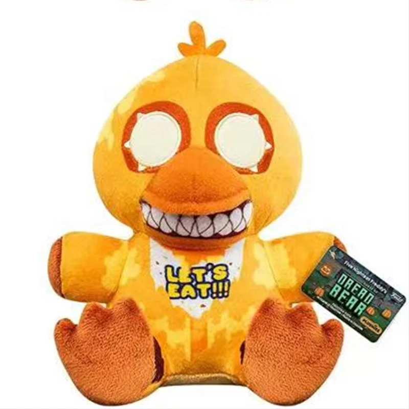 DIHAO 2022 New FNAF Nightmare Freddy Bear Foxy Springtrap Bonnie Plush Toys Dreadbear Soft Stuffed Animal Dolls