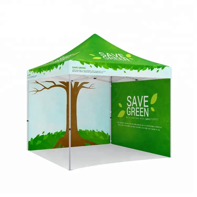Colorful waterproof cheap iron frame 10*10ft Custom trade show canopy tent for events